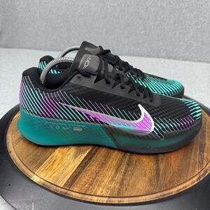 Nike Court Air Zoom Vapor 11 Men's 9.5 Tennis Deep Jungle Fuschia Shoes